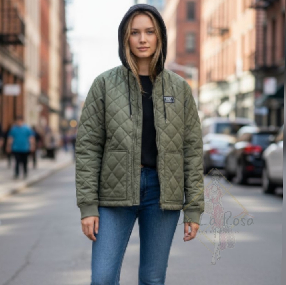 Vans Boom Boom 66 Quilted Hoodie Jacket- NWT - XS
